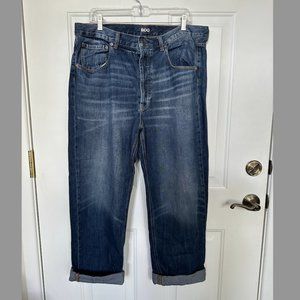 BDG Women's Baggy Boyfriend Jeans, Blue Denim, Size: 31x30, EUC